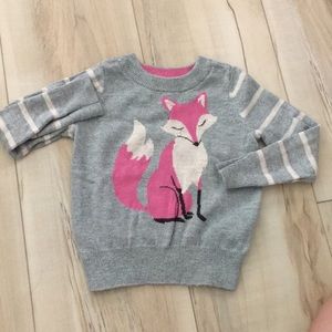 Gap Girl’s Fox Sweater